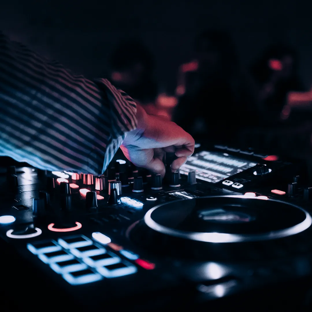 DJ performing at Sound of Silence